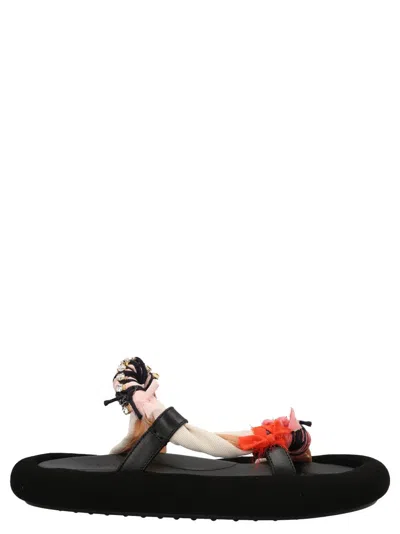 13 09 Sr 'zodiac' Sandals In Black