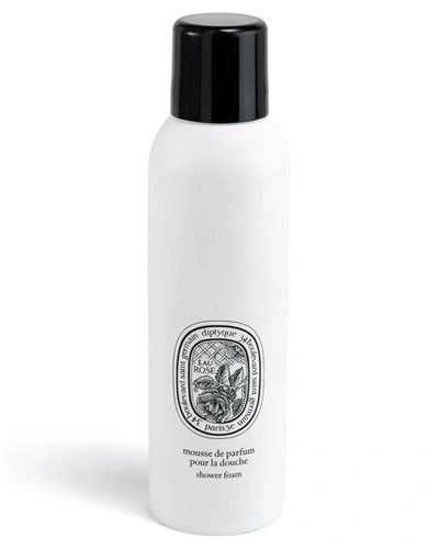 Diptyque Eau Rose Scented Shower Foam In Multi