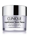 CLINIQUE 1.7 OZ. REPAIRWEAR LASER FOCUS SPF 15 LINE SMOOTHING CREAM - COMBINATION OILY TO OILY,PROD184160275