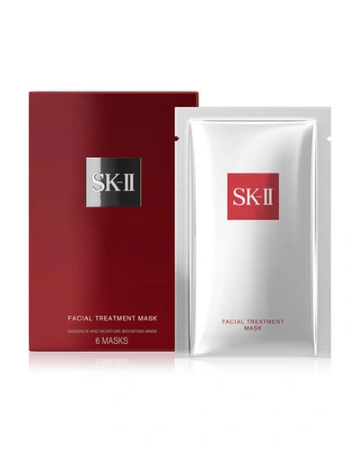 Sk-ii Pitera Facial Treatment Mask 6 Masks In N,a