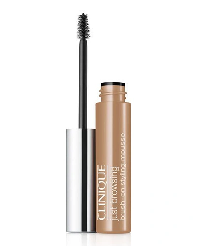 Clinique Just Browsing Brush-on Styling Mousse In Light Brown
