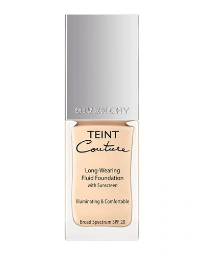 Givenchy Teint Couture Long-wearing Fluid Foundation Broad Spectrum Spf 20 Elegant Shell 2 0.8 oz
