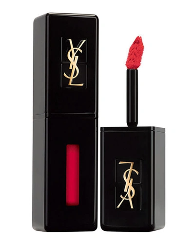 Saint Laurent Rouge Pur Couture Vinyl Cream Lip Stain In 402 Rouge Remix