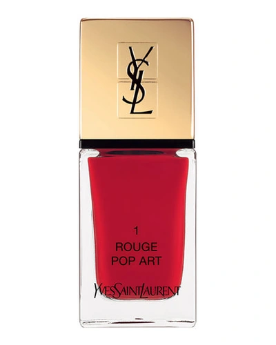 Saint Laurent La Laque Couture Nail Polish In 1 Rouge Pop Art