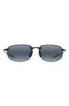 Maui Jim Hookipa Polarized Sunglasses, 407 In Black