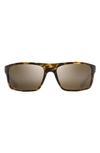 Maui Jim Byron Bay 62mm Polarized Sunglasses In Crl