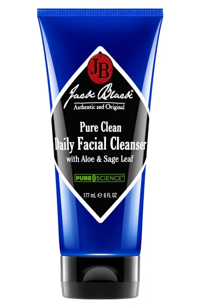 Jack Black Pure Clean Daily Facial Cleanser, 6 Oz.