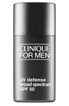 CLINIQUE FOR MEN UV DEFENSE BROAD SPECTRUM SPF 50,Z5WW01