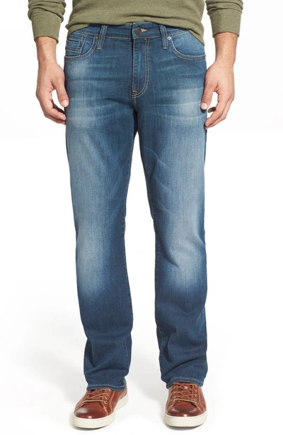 Mavi Jeans Myles Straight Leg Jeans In Shaded Williamsburg