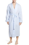 Majestic 'signature' Cotton Robe In Surf