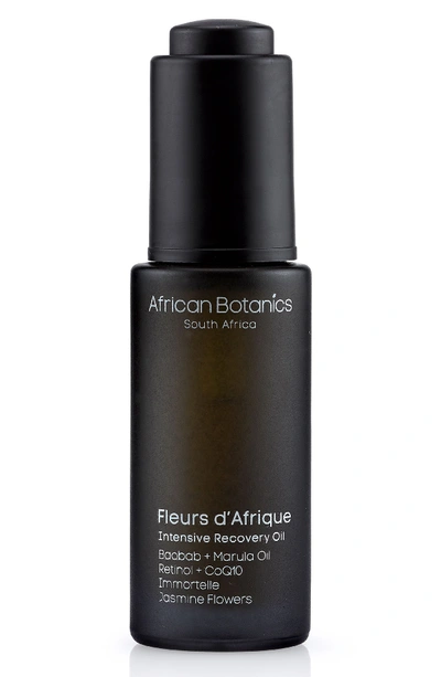 African Botanics + Net Sustain Fleurs D'afrique Intensive Recovery Oil, 30ml In Colorless