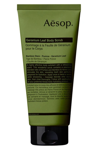 AESOP GERANIUM LEAF BODY SCRUB,T180BS15