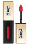 SAINT LAURENT POP WATER VERNIS A LEVRES GLOSSY STAIN - 217 RED SPRAY,L67206