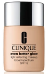 CLINIQUE EVEN BETTER GLOW LIGHT REFLECTING MAKEUP BROAD SPECTRUM SPF 15 - FAIR,ZY5X