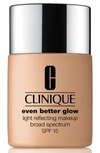 CLINIQUE EVEN BETTER GLOW LIGHT REFLECTING MAKEUP BROAD SPECTRUM SPF 15 - HONEY,ZY5X