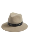 RAG & BONE FLOPPY BRIM WOOL FELT FEDORA - BEIGE,W276187AD