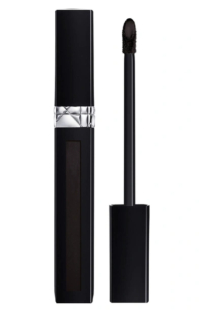 Dior Rouge Liquid Lipstick In 908 Black Matte