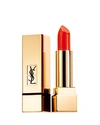 Saint Laurent Rouge Pur Couture Lipstick In 74 Orange Electro