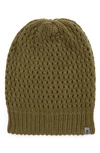 The North Face 'shinsky' Reversible Beanie - Green In Burnt Olive Green