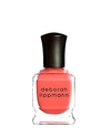 Deborah Lippmann Creme Nail Polish In Orange