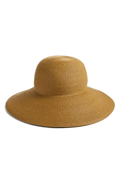 Eric Javits Bella Squishee Sun Hat - Beige In Natural Gold