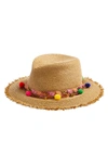 ERIC JAVITS CORFU PACKABLE SQUISHEE STRAW HAT - BEIGE (NORDSTROM EXCLUSIVE),14020