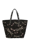RED VALENTINO EMBELLISHED DRAGONFLY TOTE,10531533