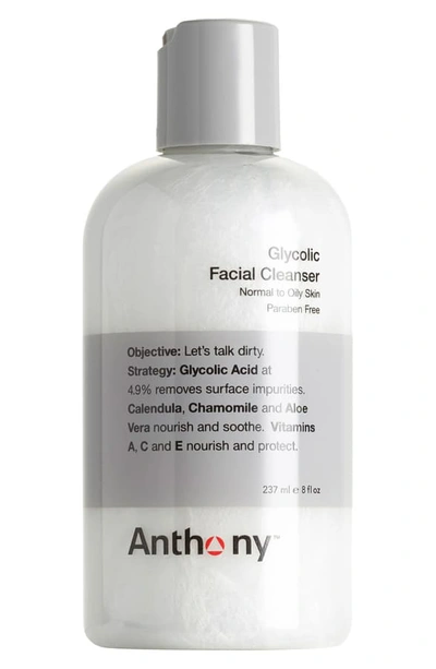 Anthony Glycolic Facial Cleanser, 237ml In Colorless