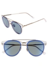 Gucci 50mm Sunglasses - Blue