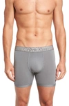Calvin Klein Customized Stretch Boxer Briefs In Grey Sky