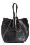 ALEXANDER WANG Small Roxy Covered Chain Leather Bucket Bag,2018T0374L