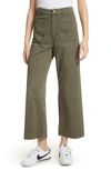 A.L.C FINLEY WIDE LEG CROP PANTS,2PANT00118