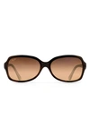 Maui Jim Cloud Break 56mm Polarizedplus2® Sunglasses In Blue