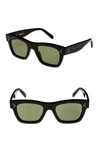 CELINE MINERAL 51MM RECTANGLE SUNGLASSES,CL4009INW5101A