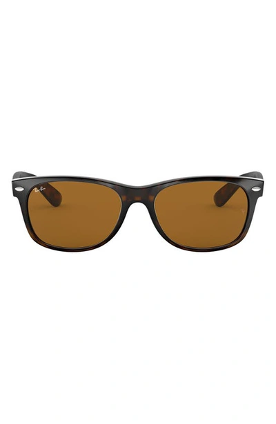 Ray Ban New Wayfarer Classic 55mm Sunglasses In Light Havana