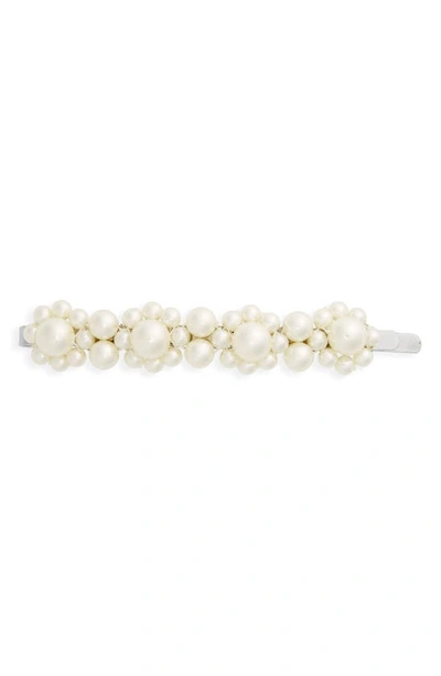 Simone Rocha Little Flower Imitation Pearl Clip