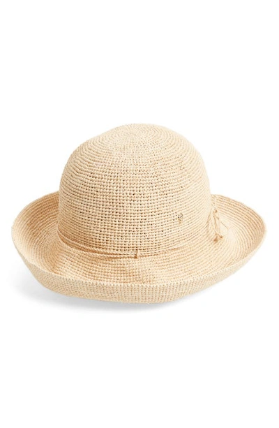 Helen Kaminski Provence 10 Packable Raffia Hat In Neutrals