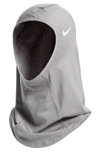 Nike Pro Hijab In Grey/ White