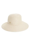 ERIC JAVITS 'SQUISHEE IV' WIDE BRIM HAT - WHITE,13238