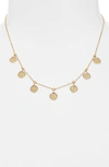 ANNA BECK CHARM COLLAR NECKLACE,836NGG