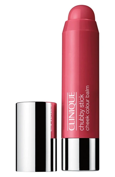 Clinique Chubby Stick&trade; Cheek Colour Balm Blush 03 Rosy Poly Rosy 0.21 oz/ 6 G In Roly Poly Rosy