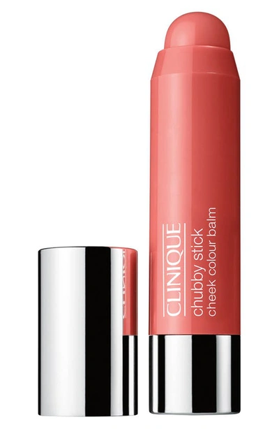 Clinique Chubby Stick Moisturizing Cheek Color Balm In Robust Rhubarb