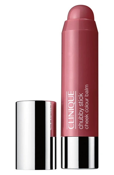 Clinique Chubby Stick Cheek Colour Balm, 0.20 Oz., Plumped Up Peony In 04 Plumped Up Peony