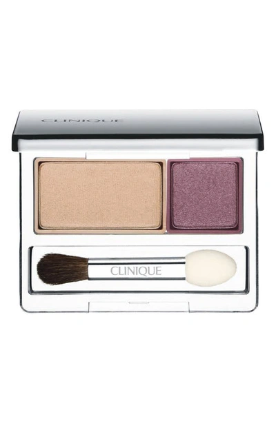 Clinique All About Shadow Eyeshadow Duo In Beach Plum