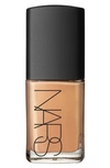 Nars All Day Luminous Weightless Liquid Foundation In Md1 Syracuse (medium To Medium Deep With Warm Undertones)