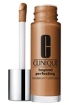 Clinique Women's Beyond Perfecting Foundation + Concealer In 24 Golden
