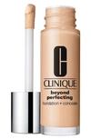 Clinique Beyond Perfecting&trade; Foundation + Concealer In Creamwhip