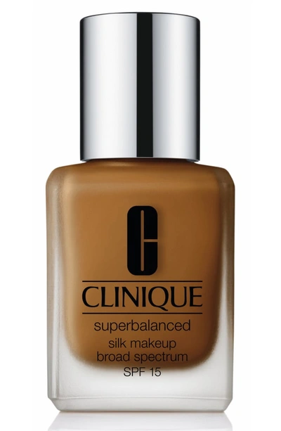 Clinique Superbalanced™ Silk Makeup Broad Spectrum Spf 15 Foundation Silk Brandy 1 oz In Silk Brandy