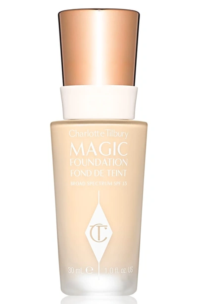 Charlotte Tilbury Magic Foundation Flawless, Poreless, Long-lasting Coverage, Spf 15 In 9 Dark