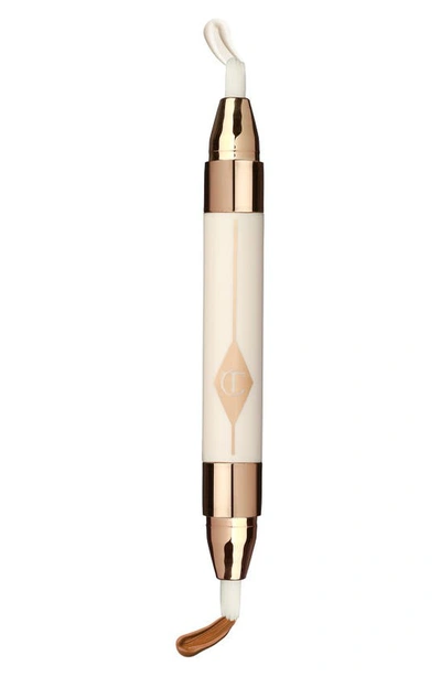 Charlotte Tilbury Mini Miracle Eye Wand Dynamic Duo Lift & Light Reflector In Brown